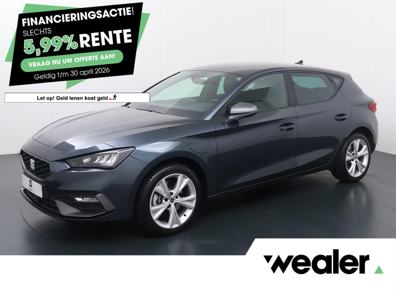 SEAT Leon - 1.5 TSI e-Hybrid FR PHEV First Edition | 204 PK | SoH 100% | Automaat | Dodehoek detectie - AutoWereld.nl