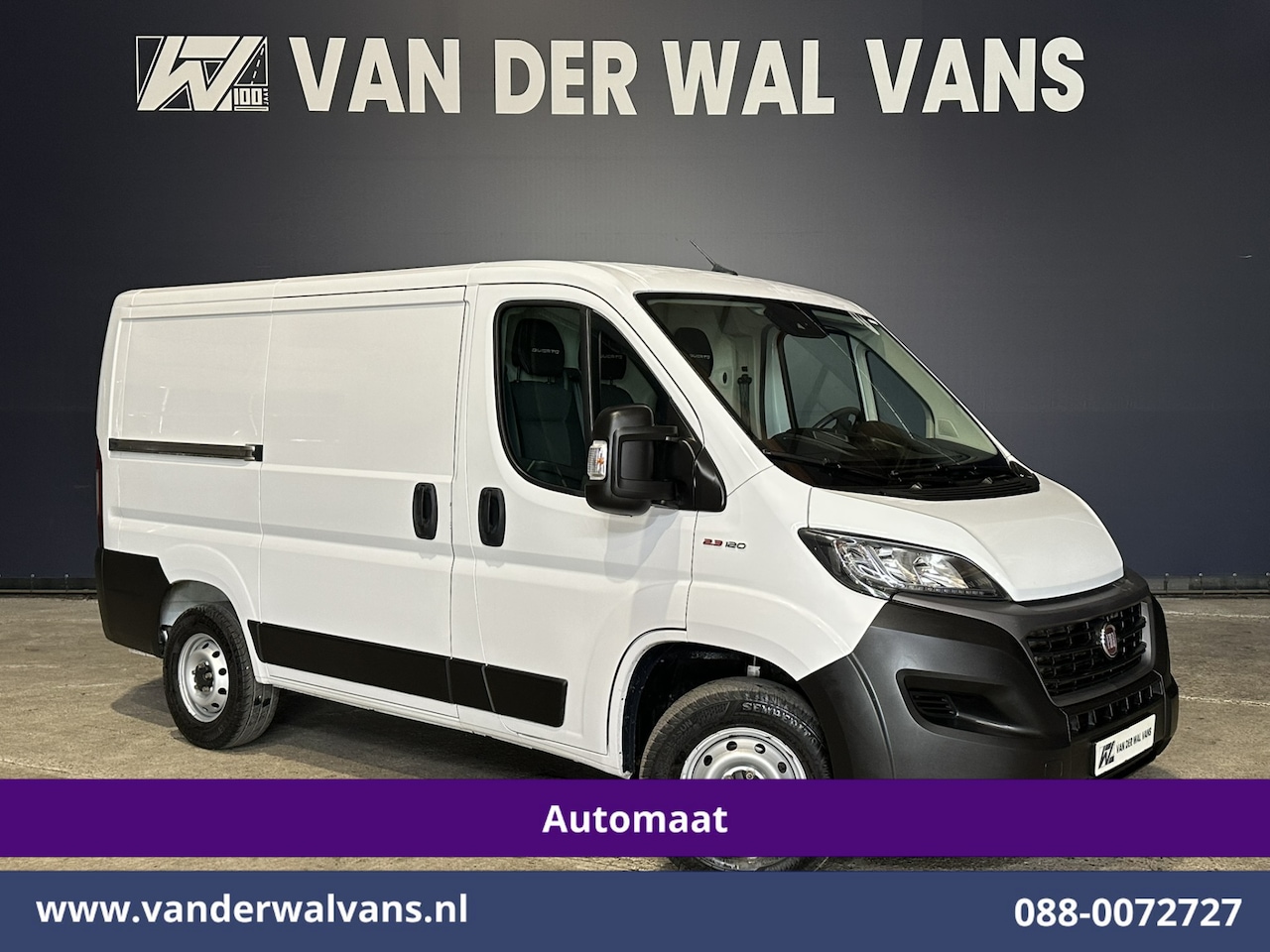 Fiat Ducato - 2.2 MultiJet 141pk Automaat L1H1 Euro6 Airco | Navigatie | Camera | Cruisecontrol | LED Bi - AutoWereld.nl