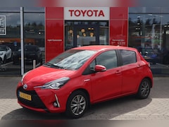 Toyota Yaris - 1.5 HYBRID DYNAMIC NL-AUTO AFN-TREKHAAK NAVI LM-VELGEN LED PRIVACY-GLASS KEYLESS NAVI DAB+