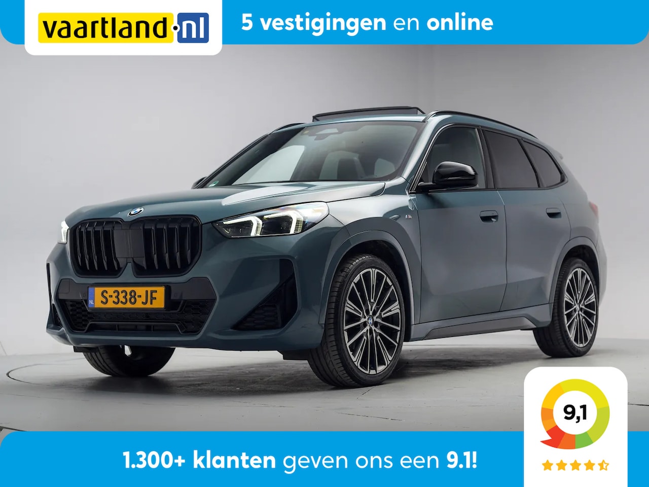 BMW X1 - sDrive18i 136pk M-Sport Aut.[ Pano Leder Stoelverwarming Navi Apple /Android Cruise ] - AutoWereld.nl