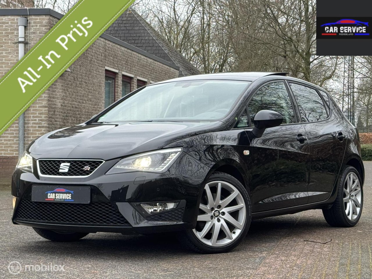 SEAT Ibiza - 1.0 EcoTSI FR 2017/PANO/CARPLAY/6BAK/110PK/PDC - AutoWereld.nl