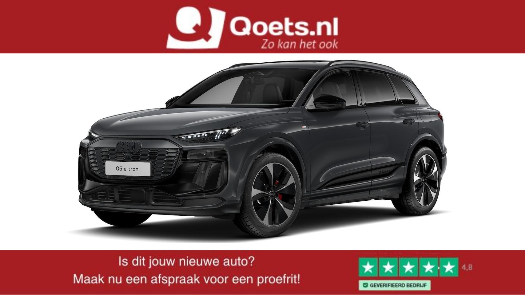 Audi Q6 e-tron - quattro 100 kWh Tech Pro - Trekhaak - Panoramadak - Zonneschermen - Zijruiten akoestisch g - AutoWereld.nl