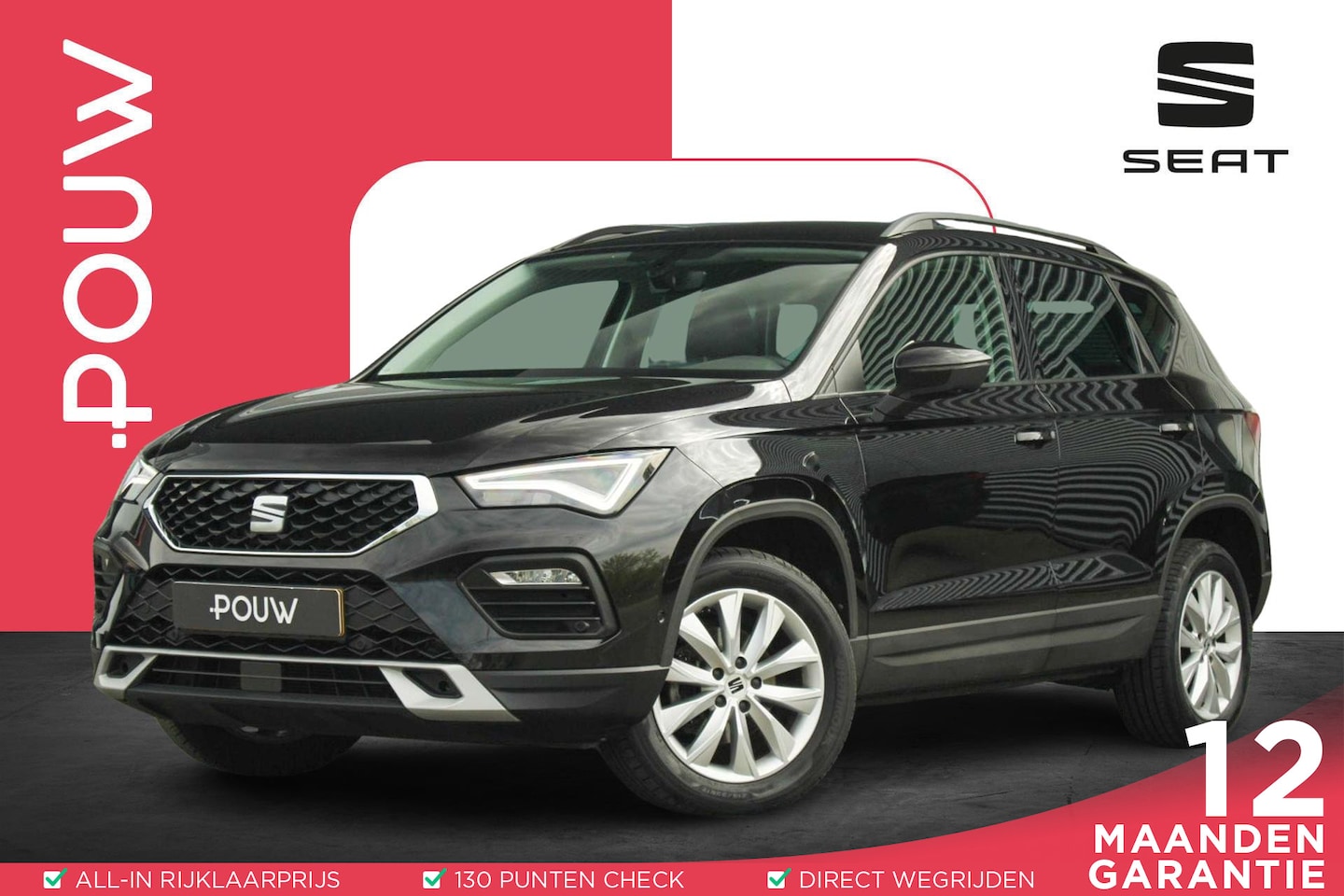 SEAT Ateca - 1.5 TSI 150pk Style Business Intense | Stoel/stuurverwarming | Navigatie | Apple CarPlay/ - AutoWereld.nl