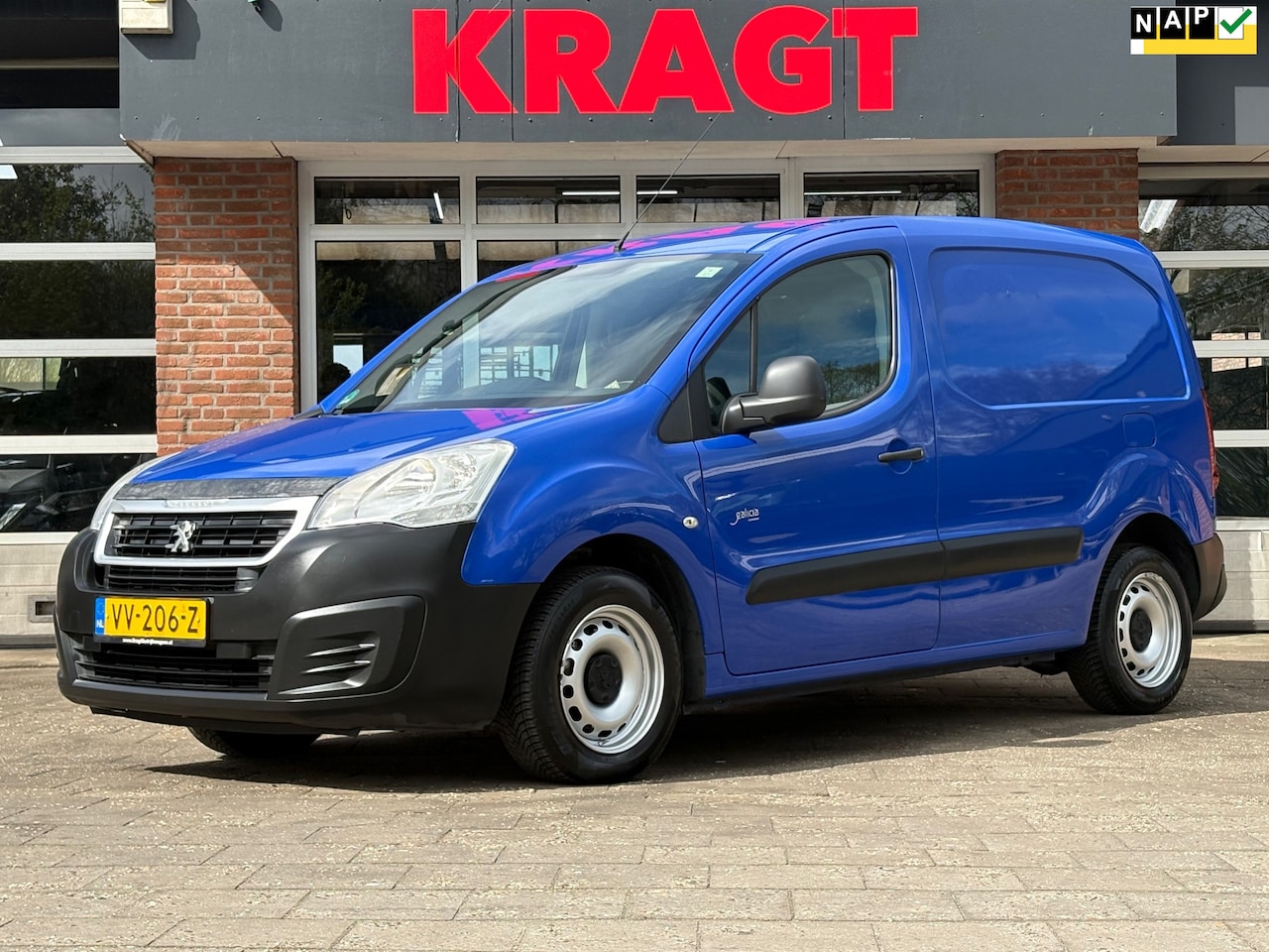 Peugeot Partner - 120 1.6 BlueHDi 75 L1 XR|EURO6|NAP|airconditioning|cruise control|bluetooth|elektrisch pak - AutoWereld.nl