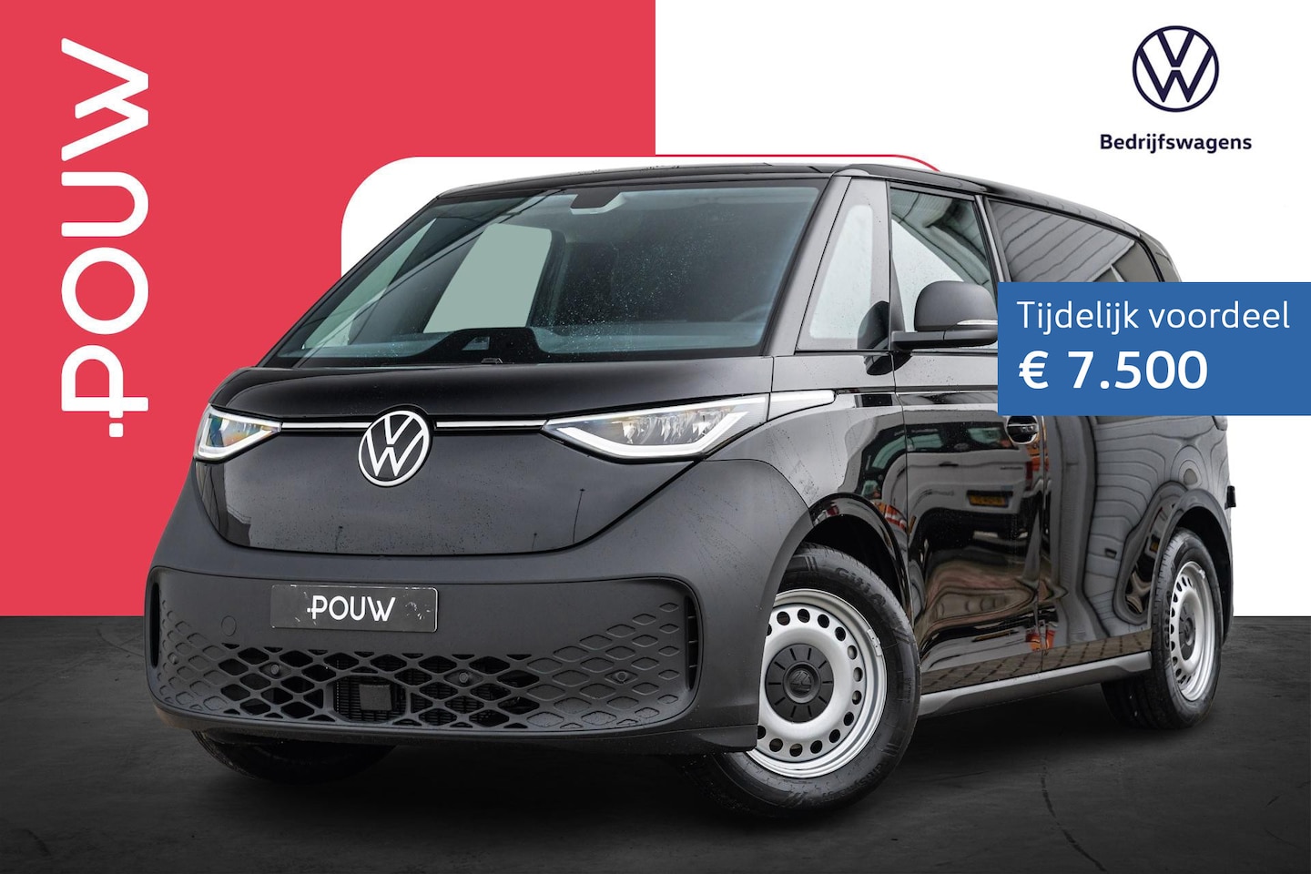 Volkswagen ID. Buzz Cargo - Economy Business 286pk 79 kWh | Trekhaak | Achteruitrijcamera - AutoWereld.nl
