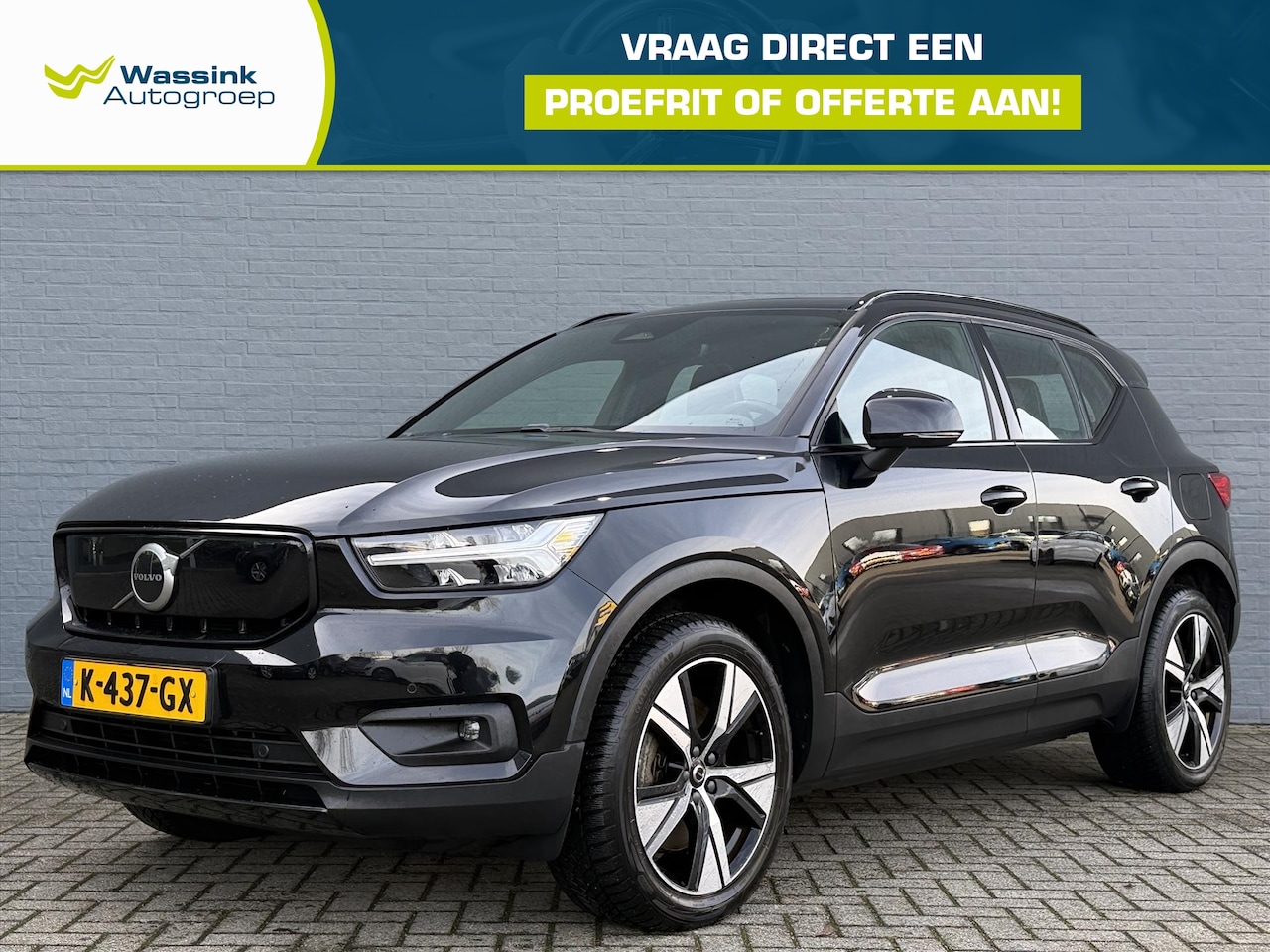 Volvo XC40 - P8 408pk AWD Pure Electric R-Design | SOH 92% | Navigatie | Cruise Control | Climate Contr - AutoWereld.nl