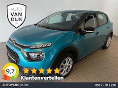 Citroën C3 - 1.2 PureTech Live AIRCO SCHERM ELELK RAMEN CENT VERG MULTI STUUR 5DRS LAGE KM STAND ZEER N