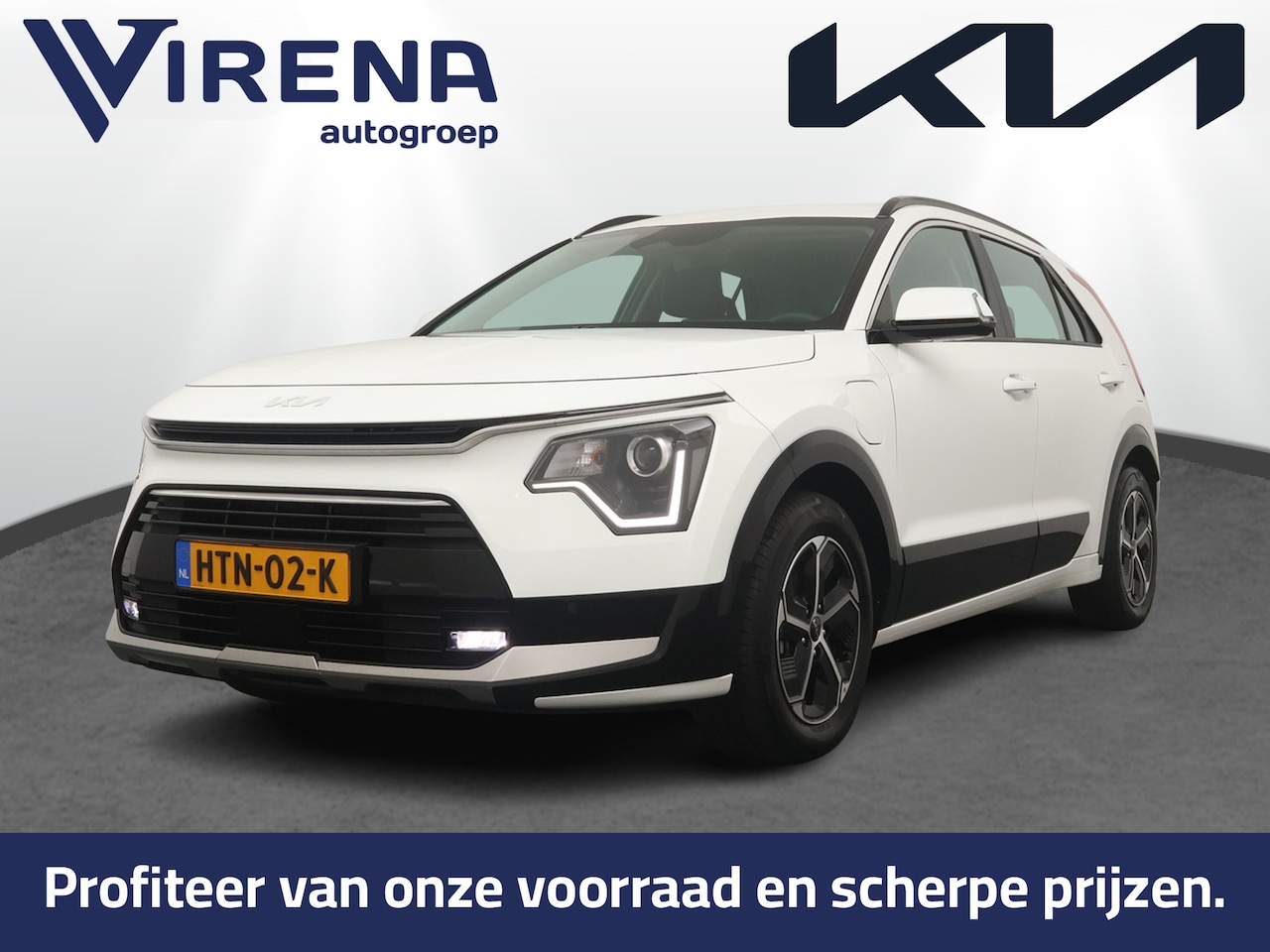 Kia Niro - 1.6 GDi PHEV DynamicLine - Navigatie - Cruise Control - Climate Control - Apple CarPlay/An - AutoWereld.nl