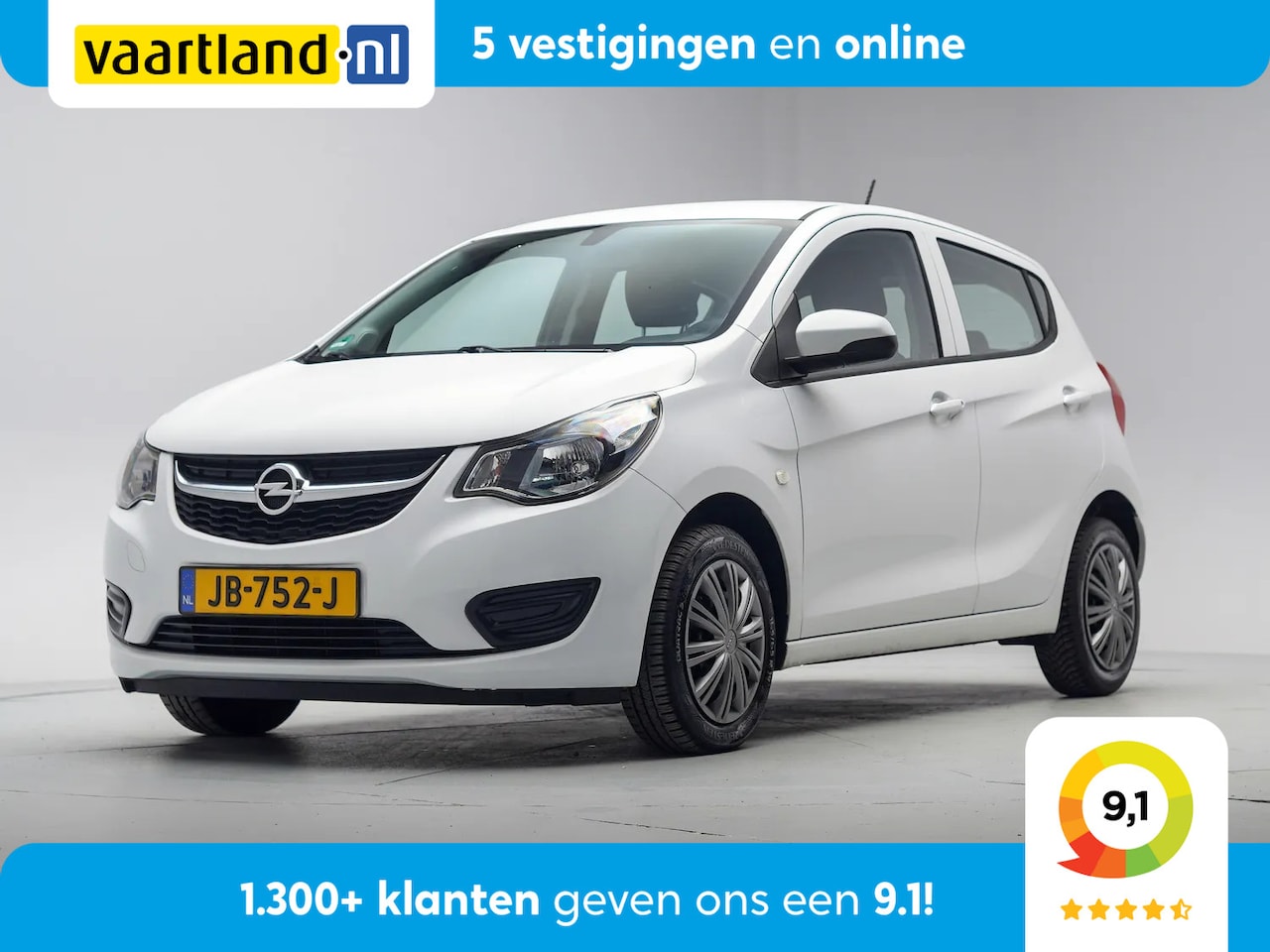 Opel Karl - 1.0 ecoFLEX Edition [ Airco Cruise Control Start/Stop systeem ] - AutoWereld.nl