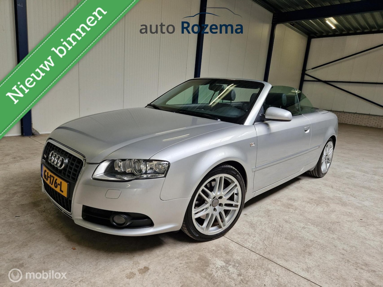 Audi A4 Cabriolet - 2.0 TFSI S-Line Automaat Leder+verw,Afhaak - AutoWereld.nl