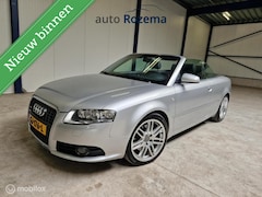 Audi A4 Cabriolet - 2.0 TFSI S-Line Automaat Leder+verw, Afhaak