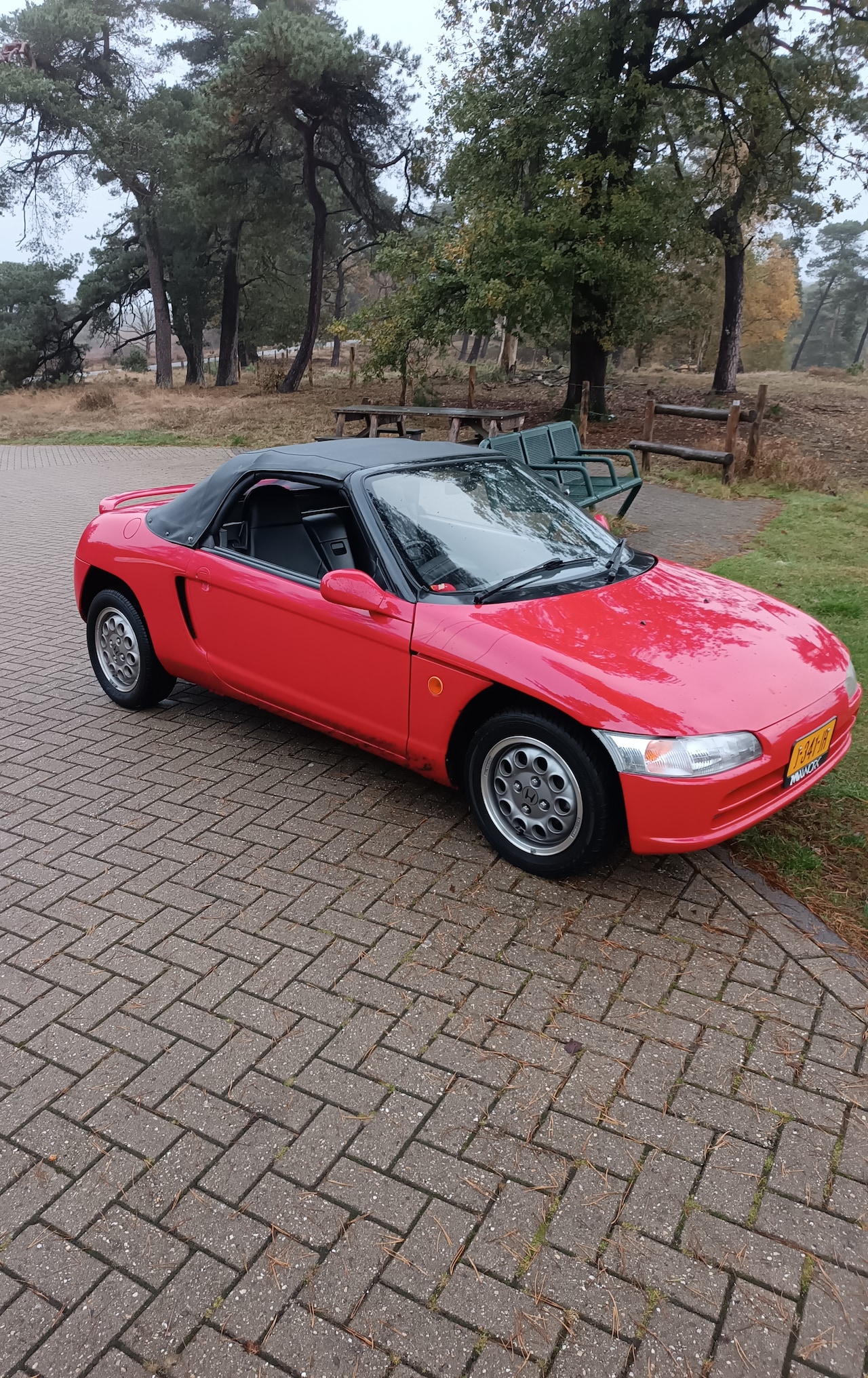 Honda Beat - HONDA BEAT PP1 KEICAR JDM ROOD 1991 RHD japanse auto - AutoWereld.nl