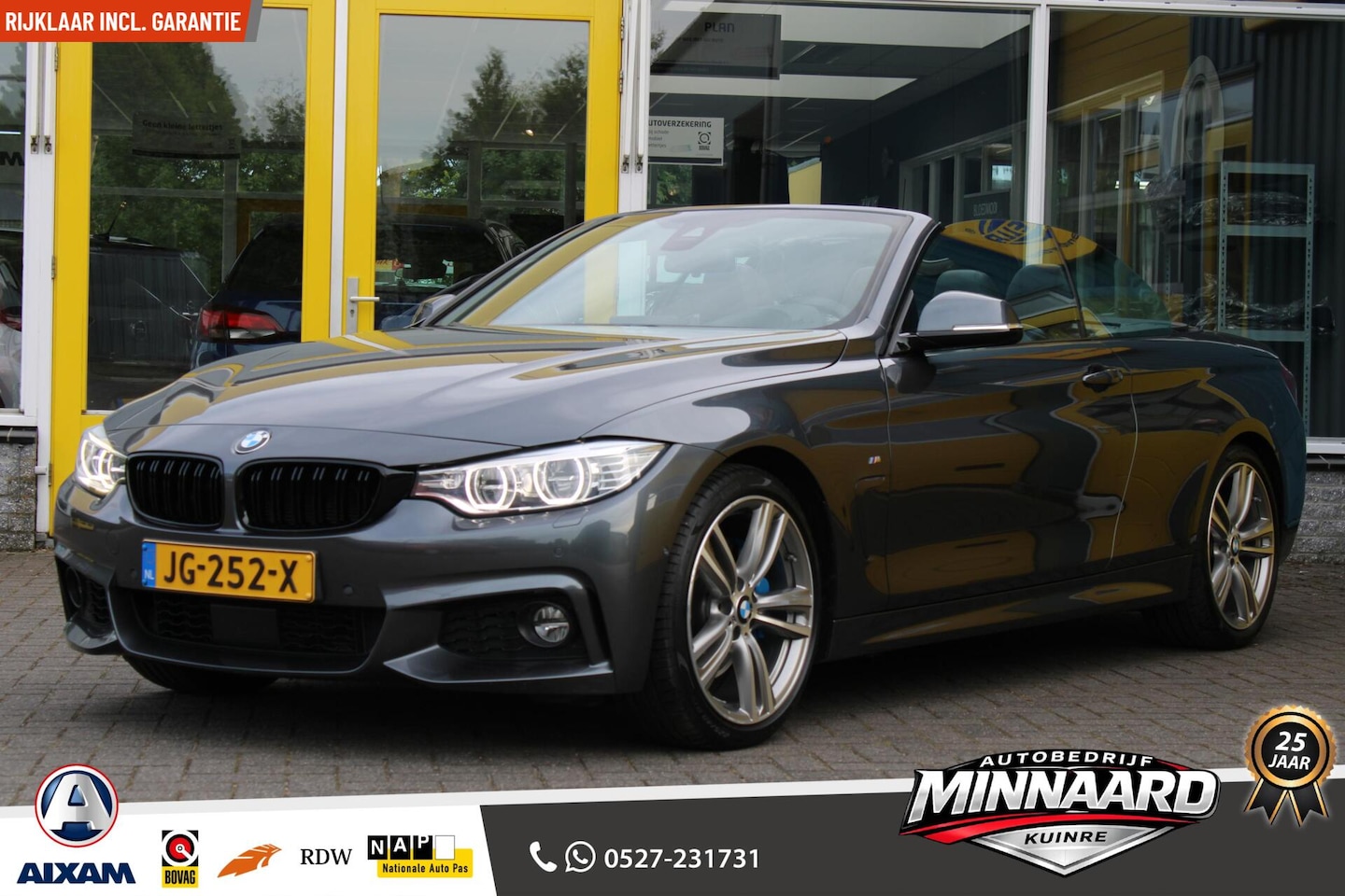 BMW 4-serie Cabrio - 435i High Executive M-Sport pakket - AutoWereld.nl