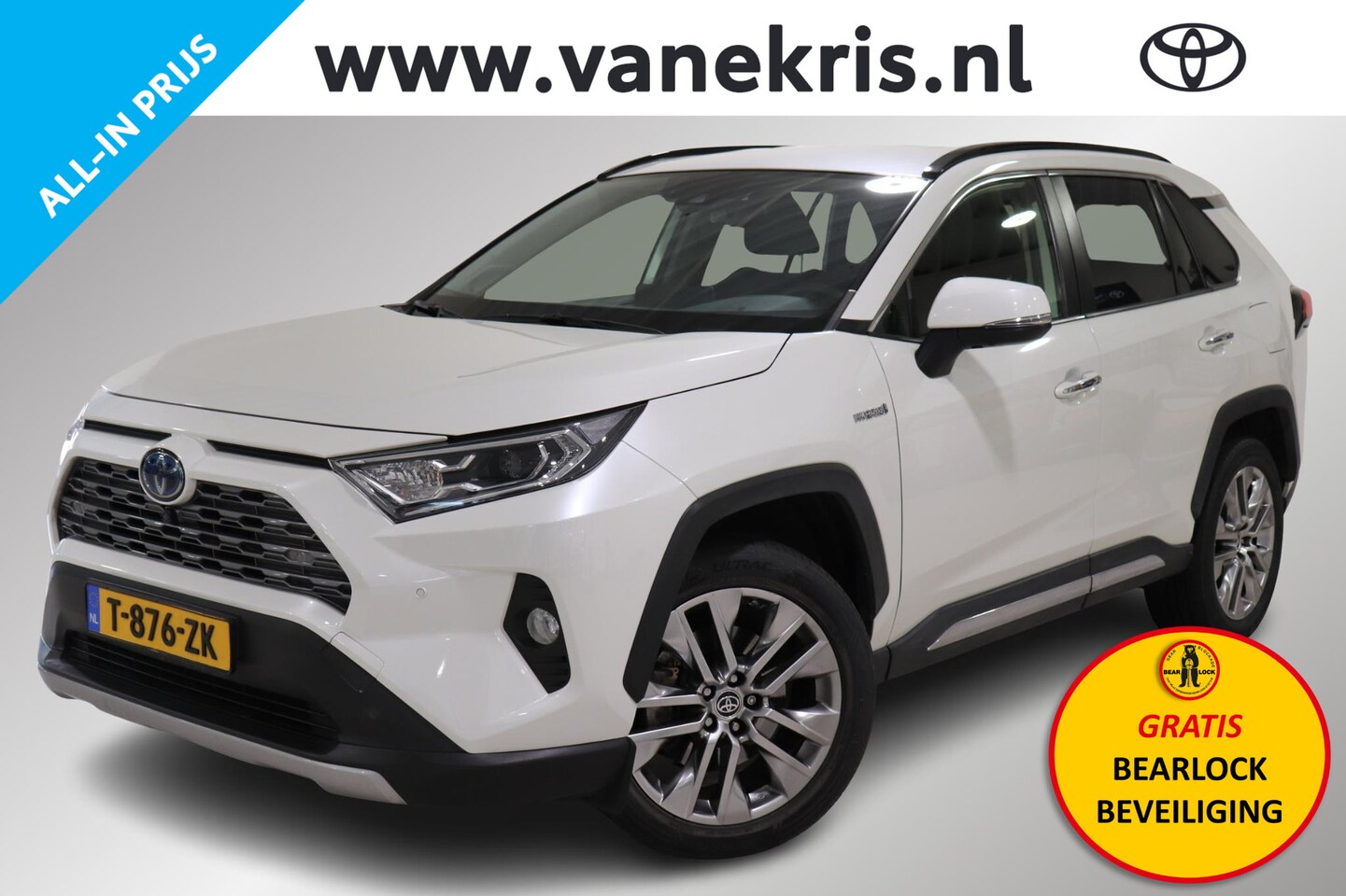 Toyota RAV4 - 2.5 Hybrid AWD Executive Limited, Parkeersensoren, 360 camera, JBL, Dodehoek detectie, 165 - AutoWereld.nl