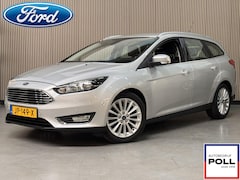 Ford Focus Wagon - 125pk Titanium Navi Climat Voorruitverwarming Cruise Parking pack Dealeronderhouden