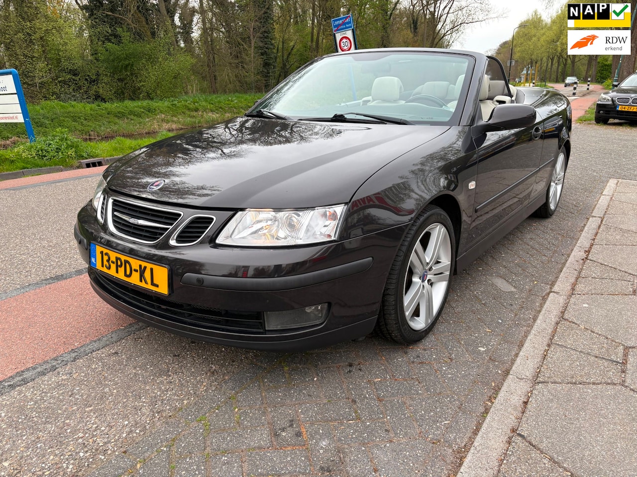 Saab 9-3 Cabrio - 1.8t Linear NWE APK + TREKHAAK!! - AutoWereld.nl