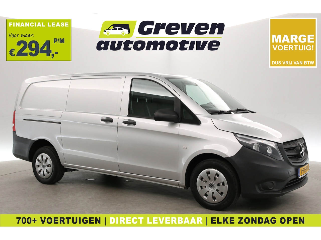 Mercedes-Benz Vito - 111 CDI Lang | MARGE | Airco | 3 Zits | Trekhaak - AutoWereld.nl