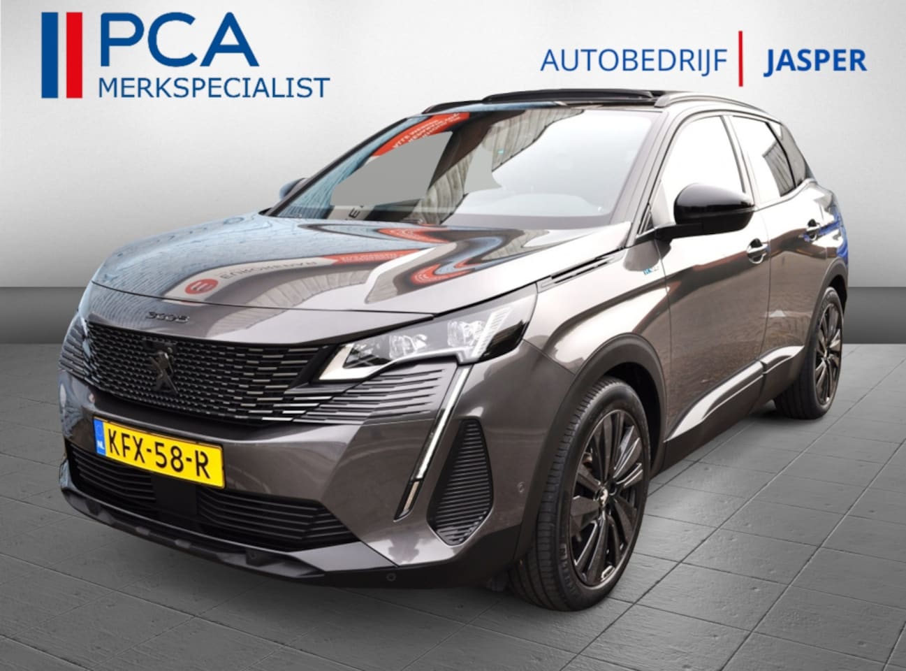Peugeot 3008 - 1.6 HYbr GT P.Bns leer schd nachtz black-line - AutoWereld.nl