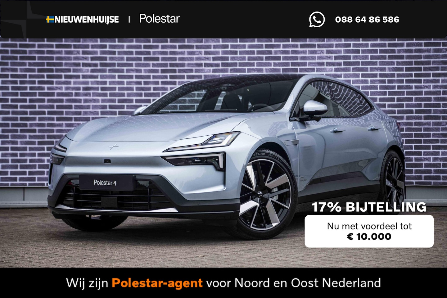 Polestar 4 - Long Range Single motor 100 kWh | €13.700 VOORDEEL | Plus Pack | Pilot Pack | 21" | Nieuw - AutoWereld.nl