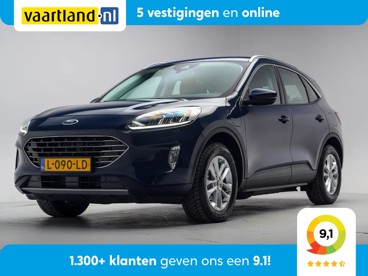 Ford Kuga - 2.5 PHEV Titanium Aut. [ Navi Camera Digi-dash ] - AutoWereld.nl