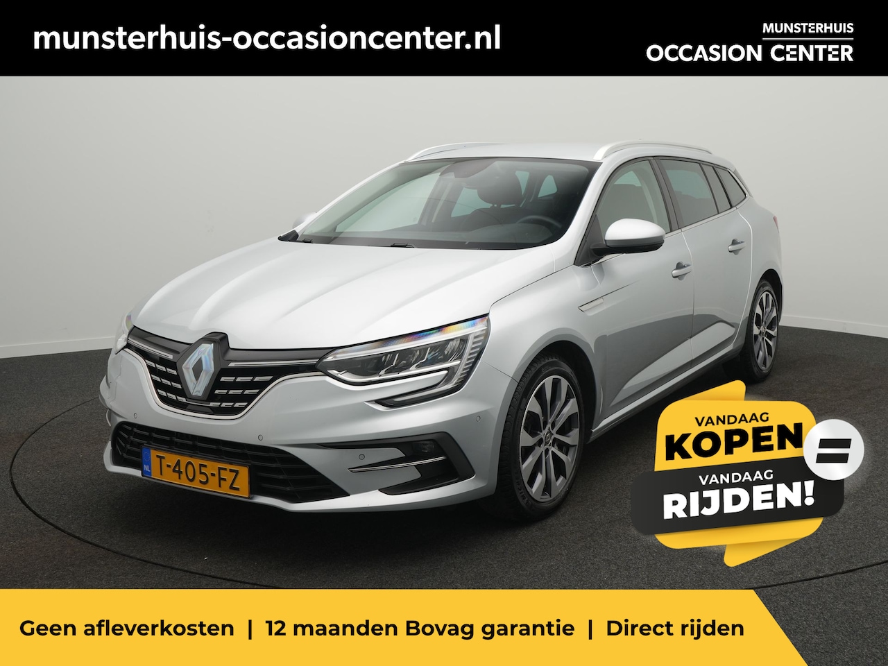 Renault Mégane Estate - TCe 140 Techno - RIJKLAARPRIJS - All Seasonbanden - Achteruitrijcamera - Trekhaak - Dealer - AutoWereld.nl