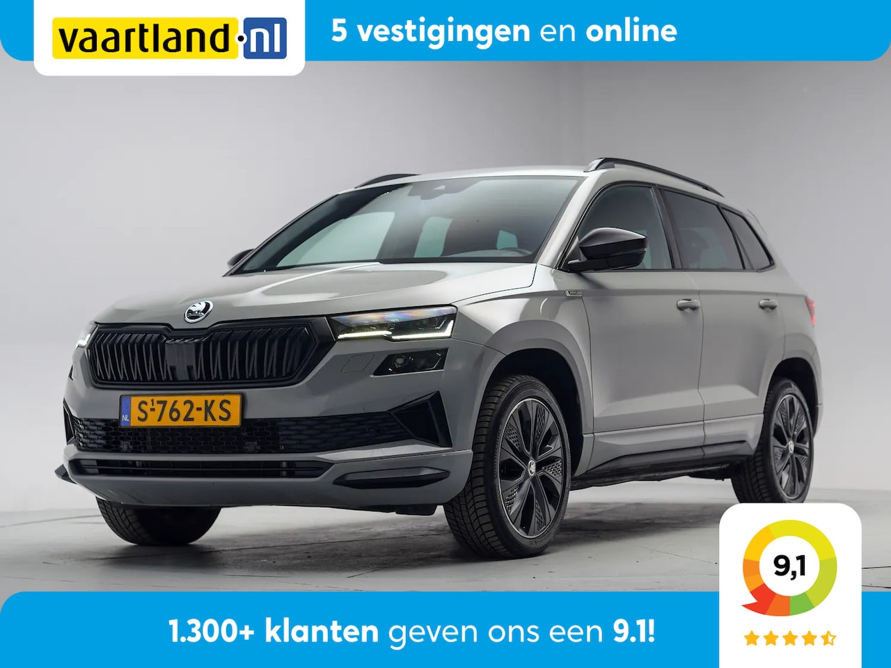 Skoda Karoq - 1.5 TSI ACT Sportline Business [ LED Virtual Navi Camera Trekhaak ] - AutoWereld.nl