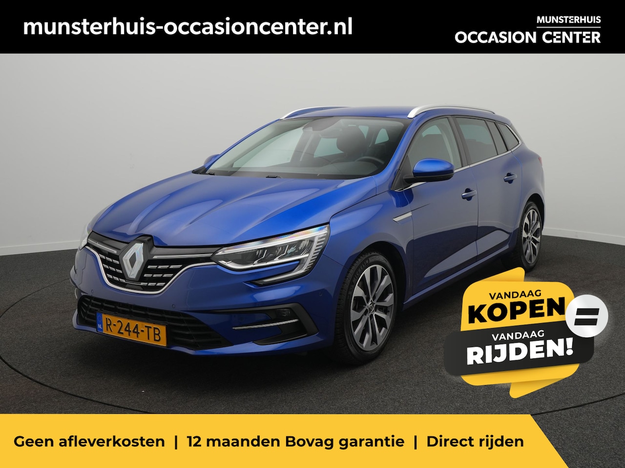 Renault Mégane Estate - TCe 140 Techno - RIJKLAARPRIJS - All Seasonbanden - Trekhaak - Dealeronderhouden - AutoWereld.nl
