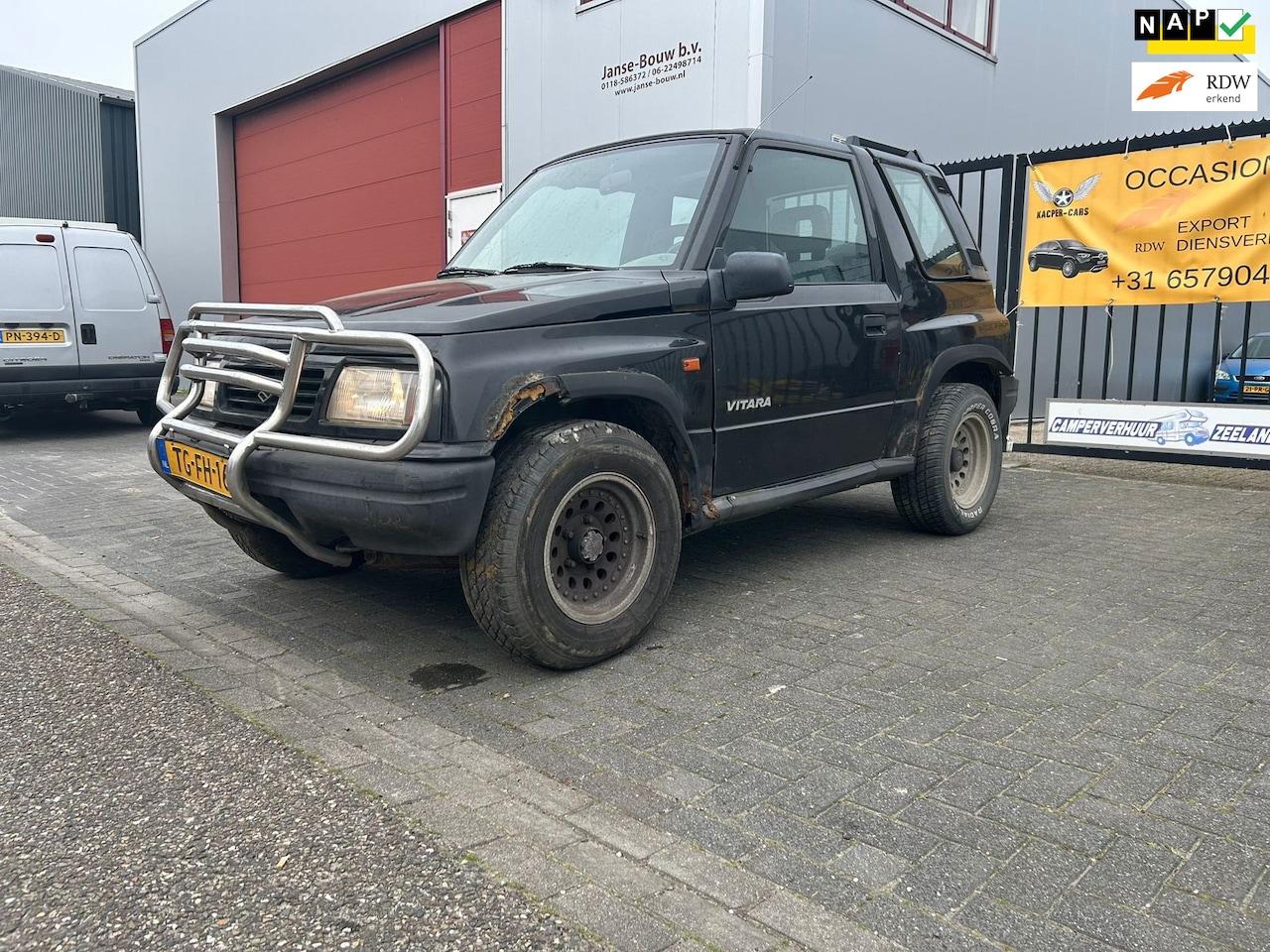 Suzuki Vitara - 1.6 JX Cabrio Hardtop (Koppeling Defect) Loopt Perfect - AutoWereld.nl