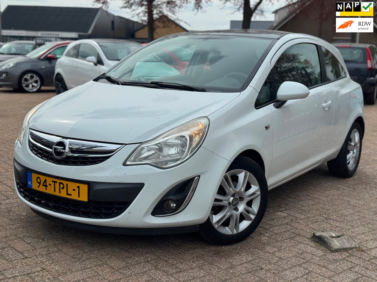 Opel Corsa - 1.2 EcoFlex Color Edition LPG AIRCO CRUISE CTRL NIEUWE APK - AutoWereld.nl