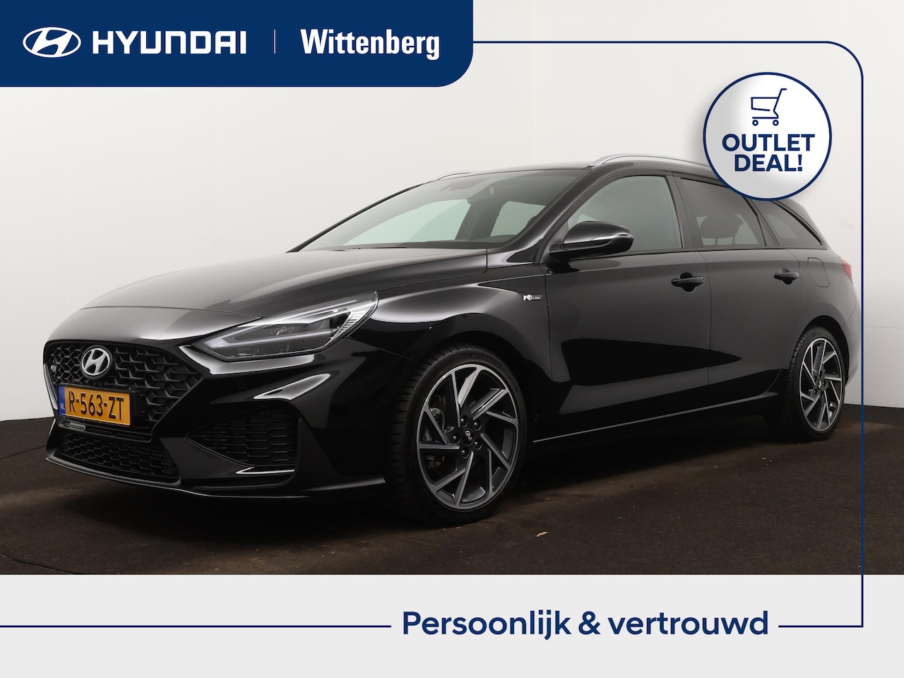 Hyundai i30 Wagon - 1.5 T-GDi MHEV N LINE | LED | NAVI | CLIMA | CRUISE | CAMERA | KEYLESS | TREKGEWICHT 1410 - AutoWereld.nl