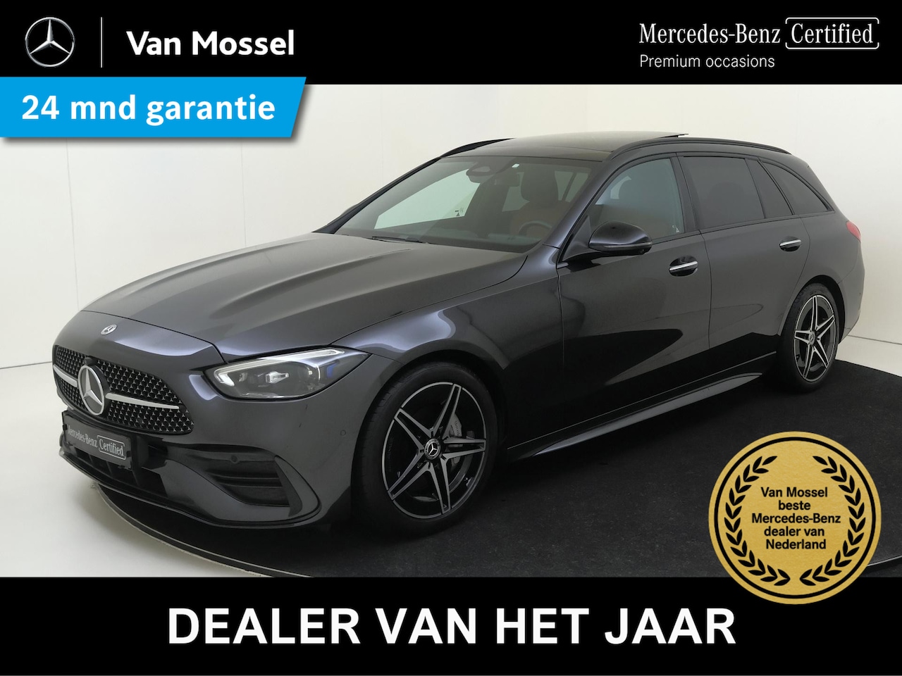 Mercedes-Benz C-klasse Estate - 180 Star Edition AMG Line / Memory-Stoelen / Panaroma-dak / Multibeam / - AutoWereld.nl