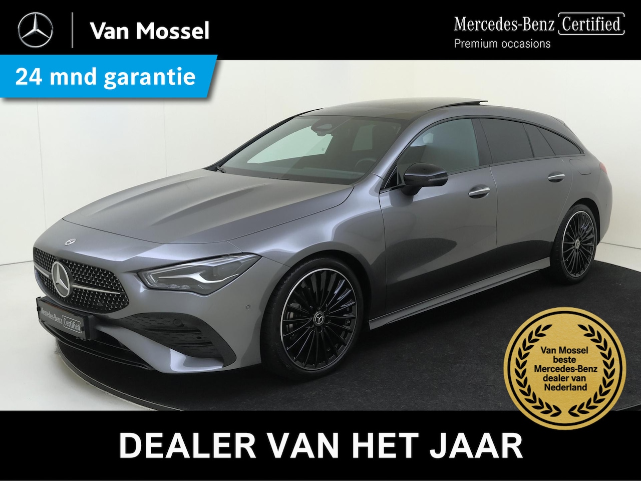 Mercedes-Benz CLA-klasse Shooting Brake - 180 Star Edition AMG Line / Stoelverwarming / Achteruitrijcamera / Panorama-schuifdak / Ni - AutoWereld.nl