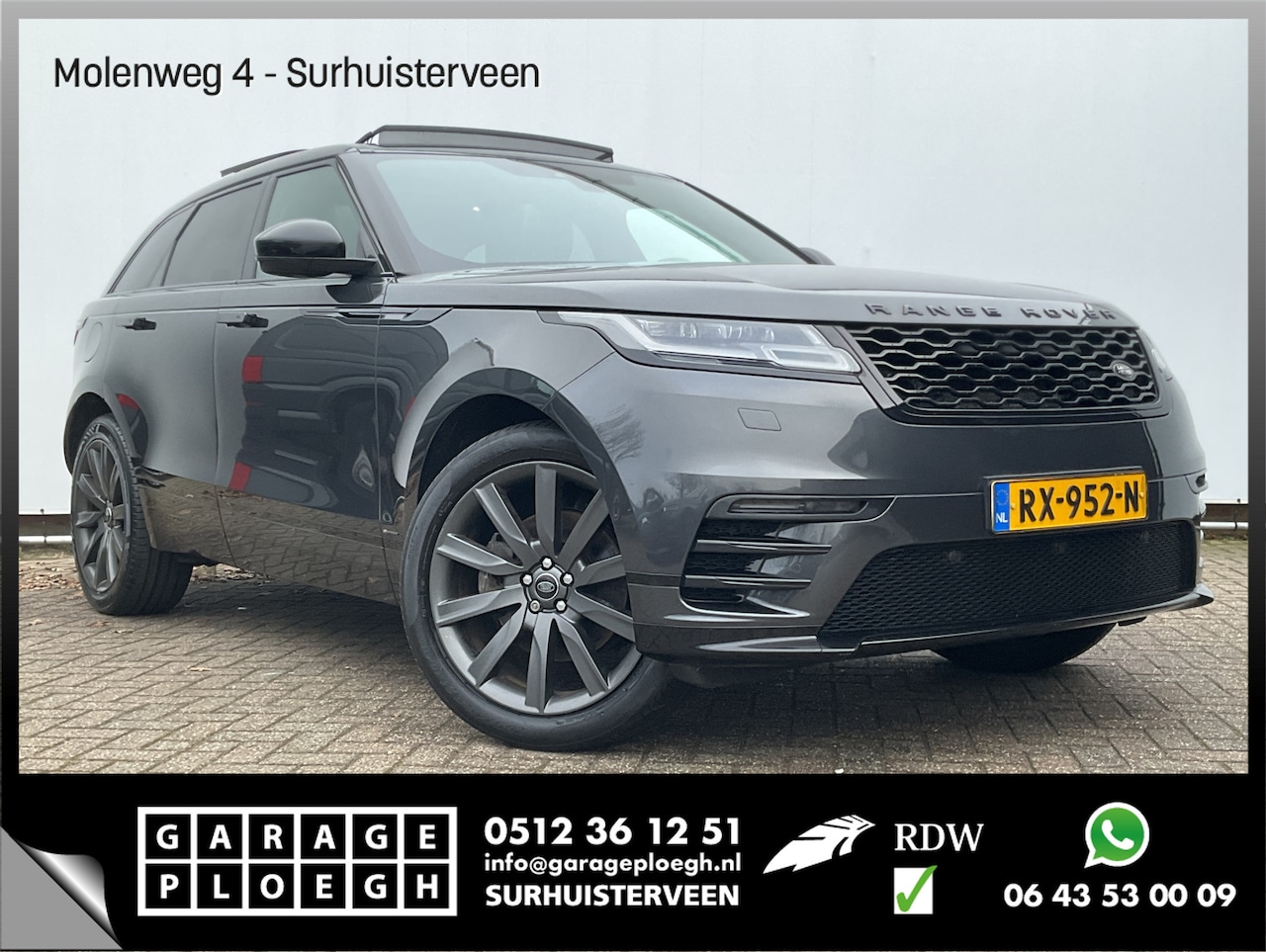 Land Rover Range Rover Velar - 3.0 V6 SC AWD HSE Pano.dak Airsusp. Leer Orig.NL - AutoWereld.nl
