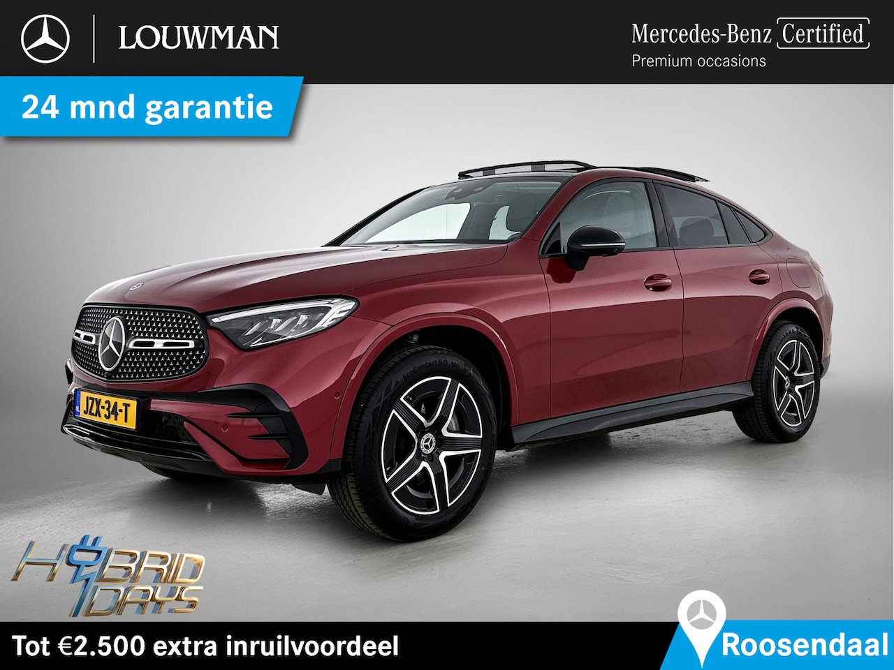Mercedes-Benz GLC-klasse Coupé - 300 e 4MATIC AMG Nightpakket | Panoramadak | Trekhaak | Rijassistentiepack / Distronic | 3 - AutoWereld.nl