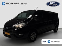 Ford Transit Custom - 300 2.0 TDCI L2H1 Limited DC Dealer onderhouden | nieuwe distributieriem maart 2026 | trek