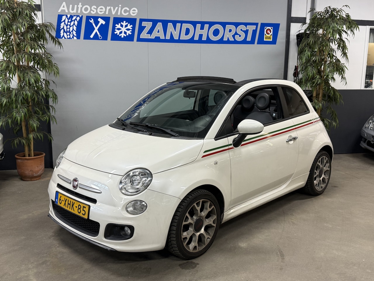 Fiat 500 C - 0.9 TwinAir Turbo 500S // Abarth Pakket // Xenon // half leer // ECC - AutoWereld.nl