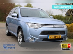 Mitsubishi Outlander - 2.0PHEV 203pk Instyle automaat 4WD/leer/ECC/cruise/navi/schuifdak/standkachel/trekhaak