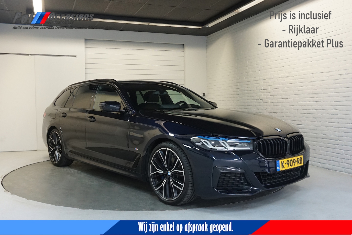 BMW 5-serie Touring - 530i High Exec Dealerauto | M-Pakket | Panorama | Carplay | HUD | - AutoWereld.nl