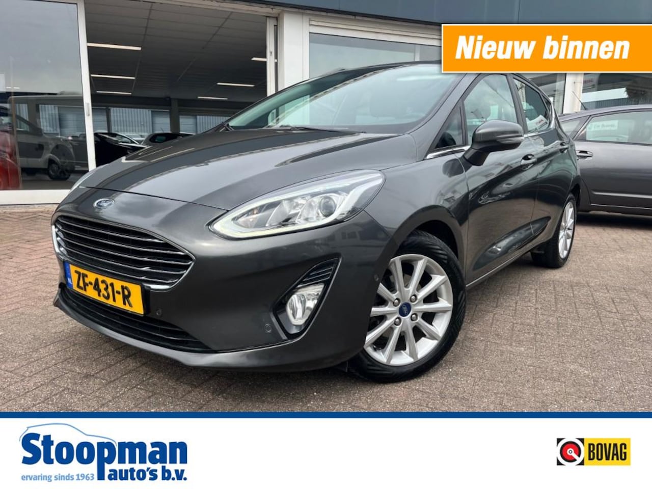 Ford Fiesta - 1.0 Titanium CarPlay Clima Cruise Stoelverw. - AutoWereld.nl