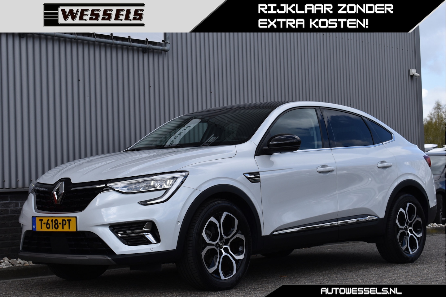 Renault Arkana - 1.6 E-Tech Hybrid 145 Intens Virtual cockpit, Trekhaak, Adaptive cruise, Camera, Stoelverw - AutoWereld.nl