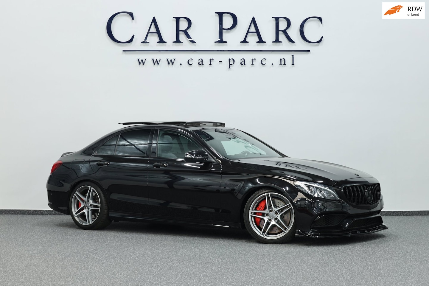 Mercedes-Benz C-klasse - AMG 63 S 510+PK LED/SFEER/HUD/PANO/LEDER+S.VERWARMING+MEMORY/19" LMV/CAM/ACC/ECC/12 MDN GA - AutoWereld.nl