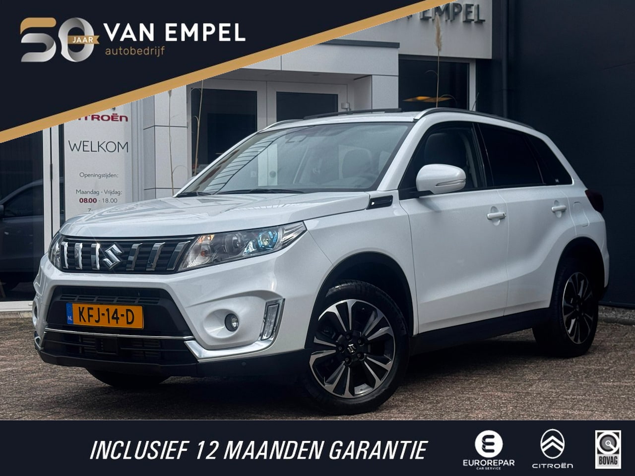 Suzuki Vitara - 1.4 Boosterjet Stijl | Pano | Trekhaak | Camera | Stoelverwarming | Adaptive Cruise | Clim - AutoWereld.nl