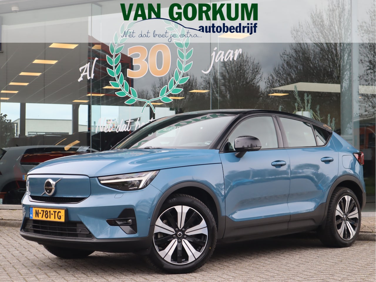 Volvo C40 - Recharge Twin Intro Edition 78 kWh Navi / Trekh / Pano / 360Camera / Carplay / Stuur-Stoel - AutoWereld.nl
