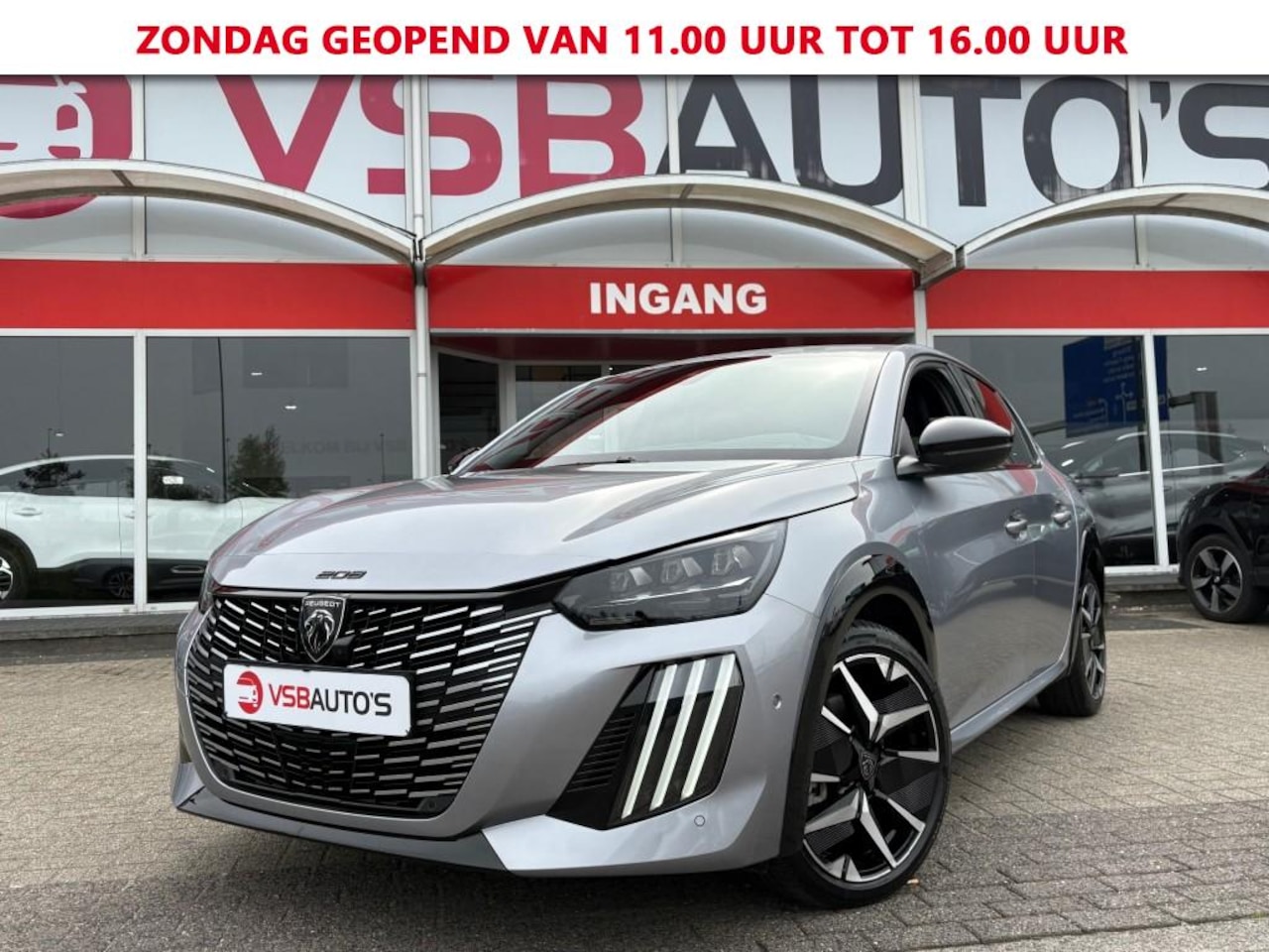 Peugeot 208 - 1.2 HYBRID AUT. GT LED NAVI CAMERA CARPLAY AIRCO LMV PDC - AutoWereld.nl