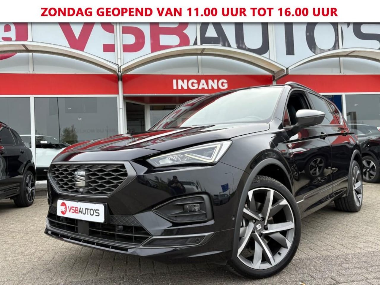 SEAT Tarraco - 1.4 TSI e-HYBRID FR AUT. 245PK LED PANO-DAK 360-CAMERA AIRCO LMV PDC - AutoWereld.nl