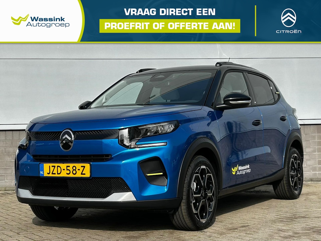 Citroën ë-C3 - 44kWh 113 pk Comfort Range Max | Climate control | Apple carplay-/ Android auto | Achterui - AutoWereld.nl
