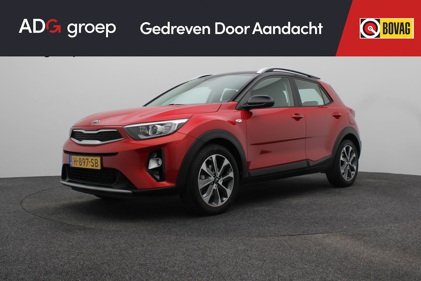 Kia Stonic - 1.0 T-GDi DynamicLine BOVAG-garantie | Cruise Control | Navigatie - AutoWereld.nl