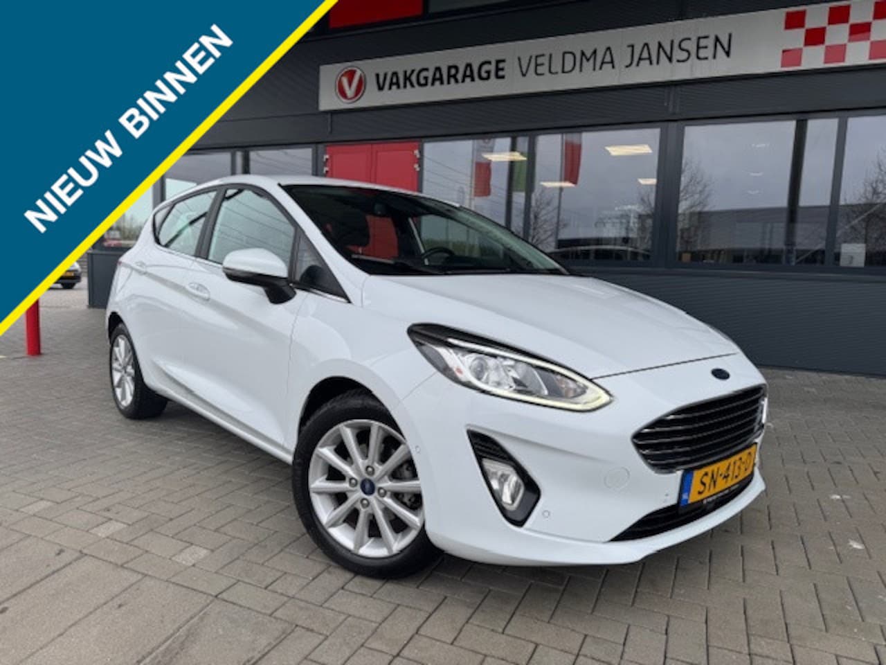 Ford Fiesta - 1.0 ECOBOOST TITANIUM 5-DRS. + ECC/APPLE CARPLAY/LMV/PDC - AutoWereld.nl