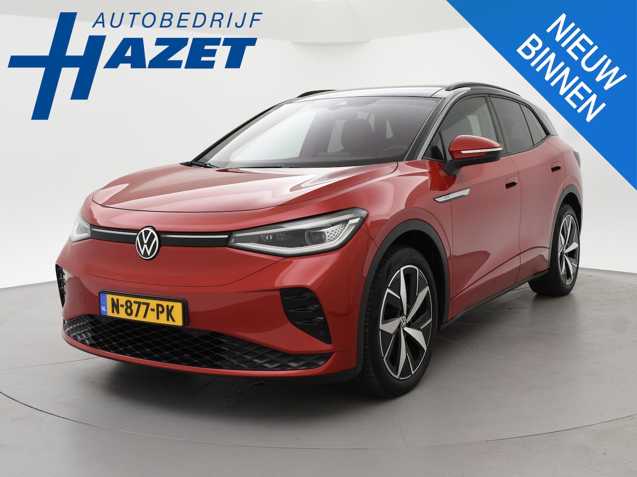 Volkswagen ID.4 - GTX 4MOTION 77 kWh 300 PK + 20 INCH | PANORAMA | TREKHAAK WEGKL. | SFEERVERLICHTING | CAME - AutoWereld.nl