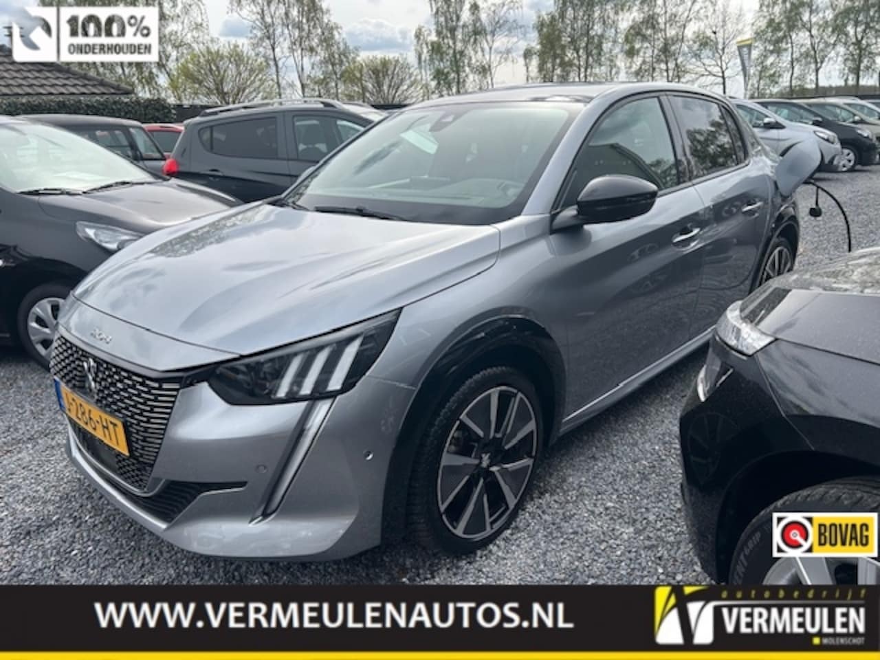Peugeot e-208 - EV 50kWh 136PK GT Pack + 17"/ Navi/ Clima/ Cruise/ Panorama/ Full-LED/ Camera/ CarPlay/ St - AutoWereld.nl